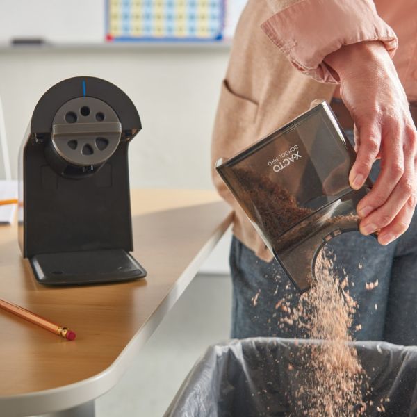 X-ACTO School Pro Electric Pencil Sharpener, Black - Image 10