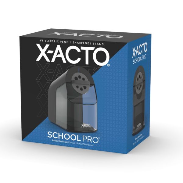 X-ACTO School Pro Electric Pencil Sharpener, Black - Image 8